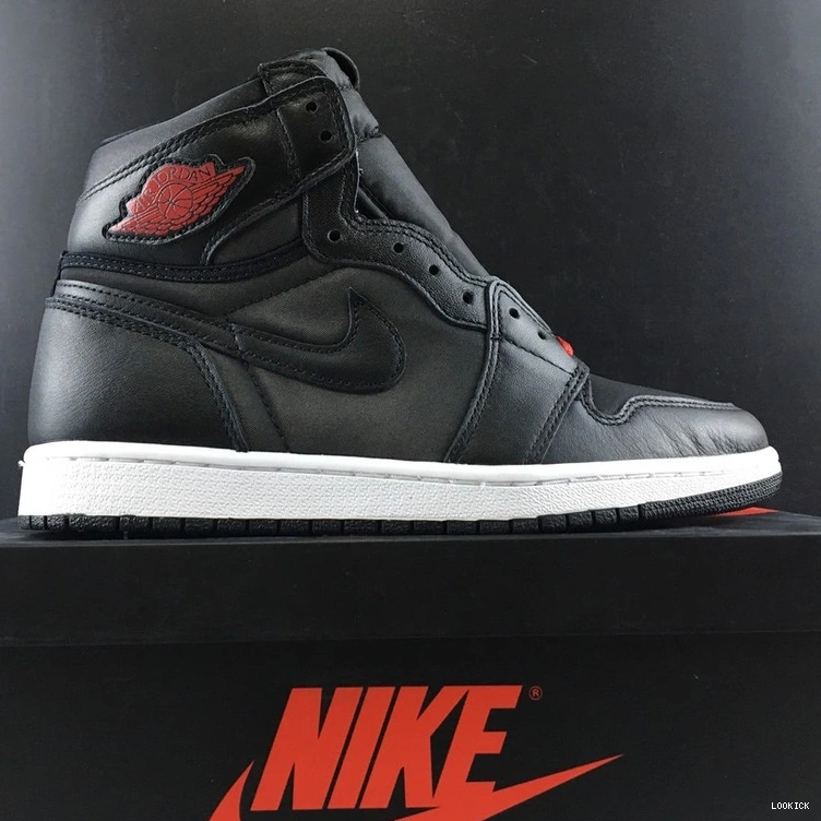 Rep Gym 1 Black Black Retro Red 555088-060 Jordan  High 0514